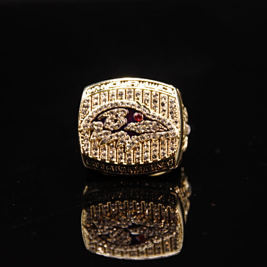 2000 NFL Baltimore Ravens Championship Replica Ring