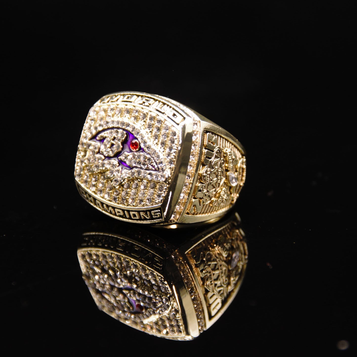 2000 NFL Baltimore Ravens Championship Replica Ring