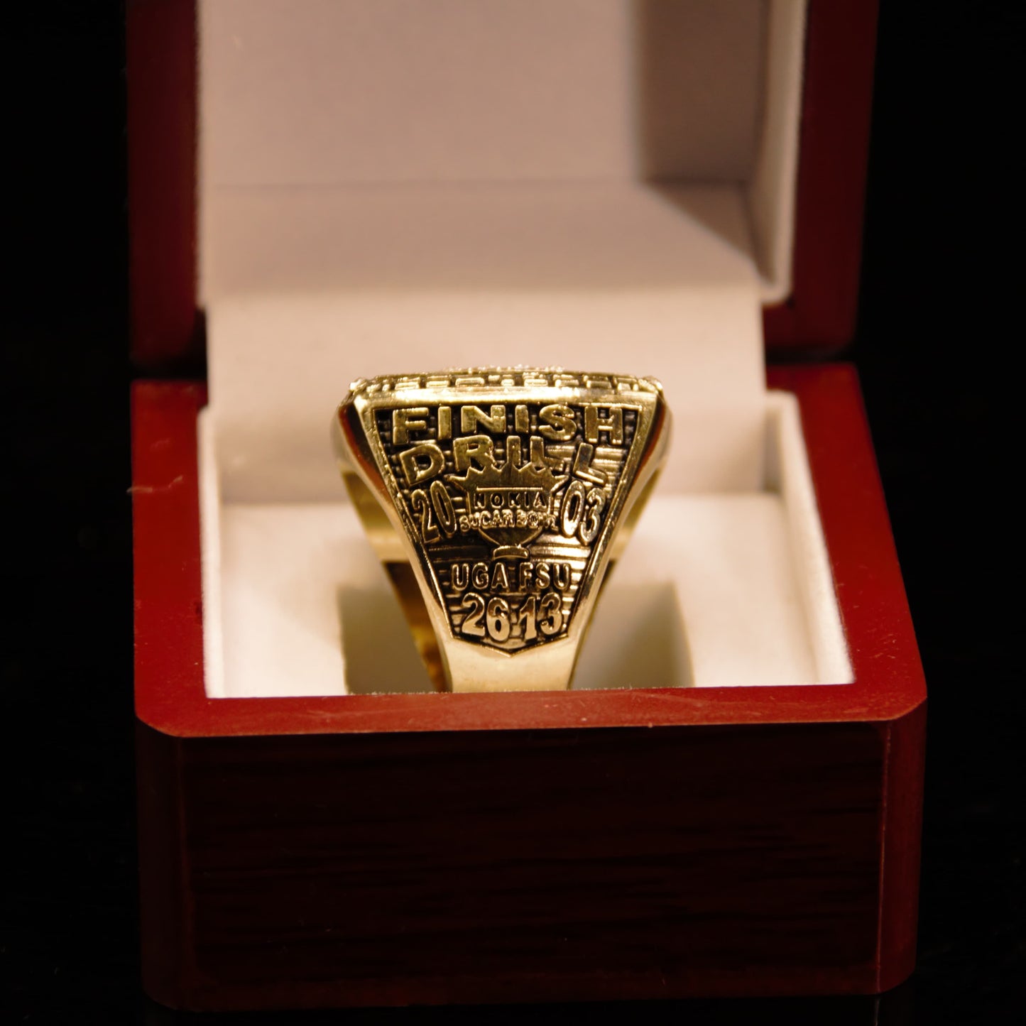 2003 Georgia Bulldogs National Replica Championship Ring