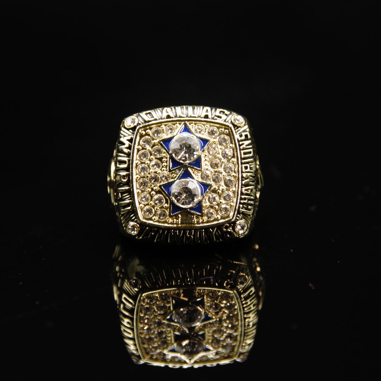 1977 NFL Dallas Cowboys Championship Replica Ring Golden Edtion