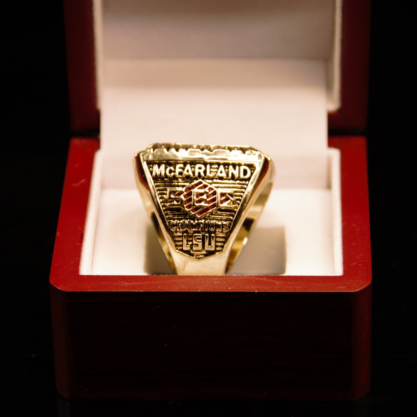 1996 NCAA LSU Louisiana State University Replica Championship Ring