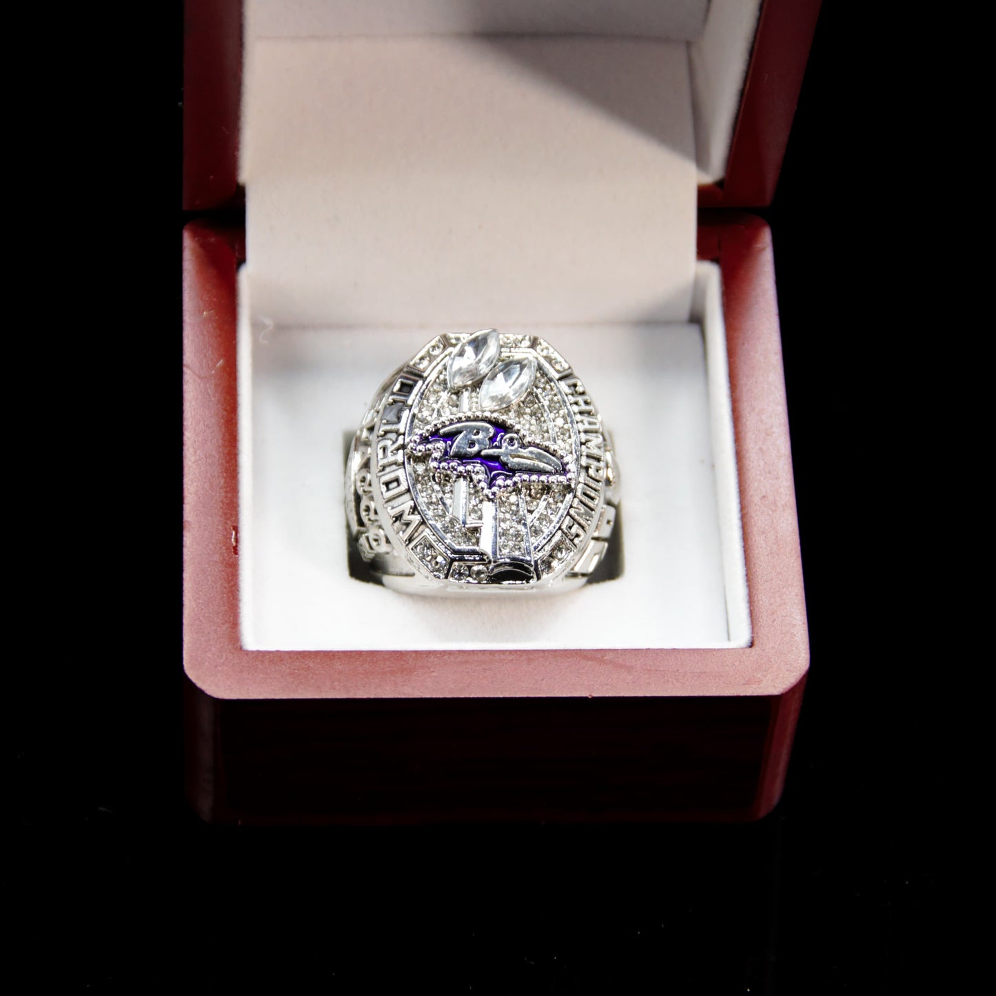 2012 NFL Baltimore Ravens Championship Replica Ring