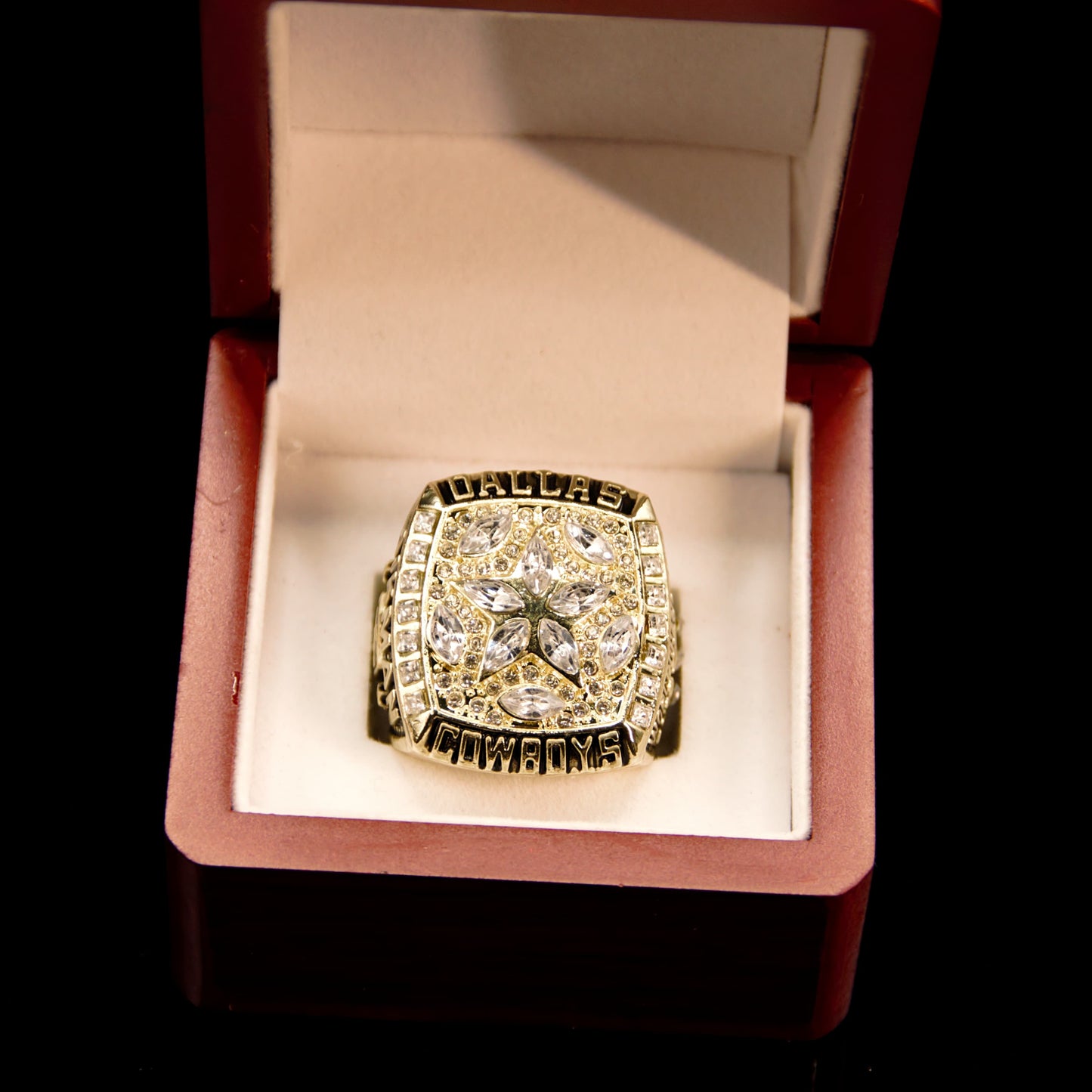 1995 NFL Dallas Cowboys Championship Replica Ring Golden Edtion