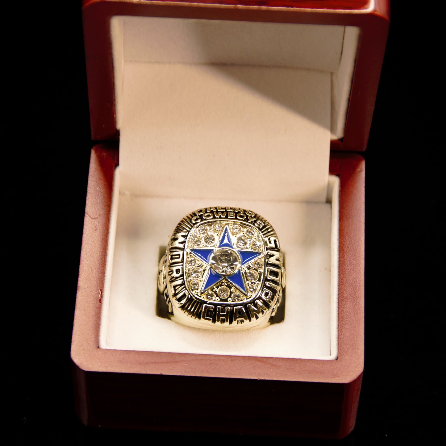 1971 NFL Dallas Cowboys Championship Replica Ring Golden Edtion