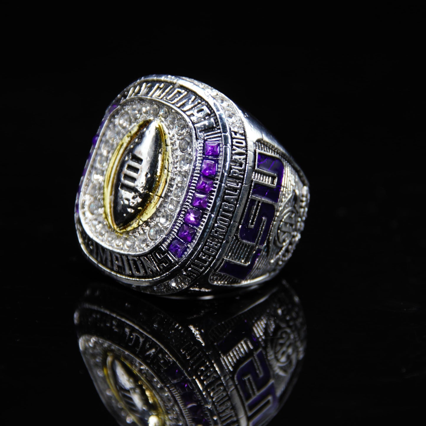 2019 CFP LSU Tigers Replica Championship Ring