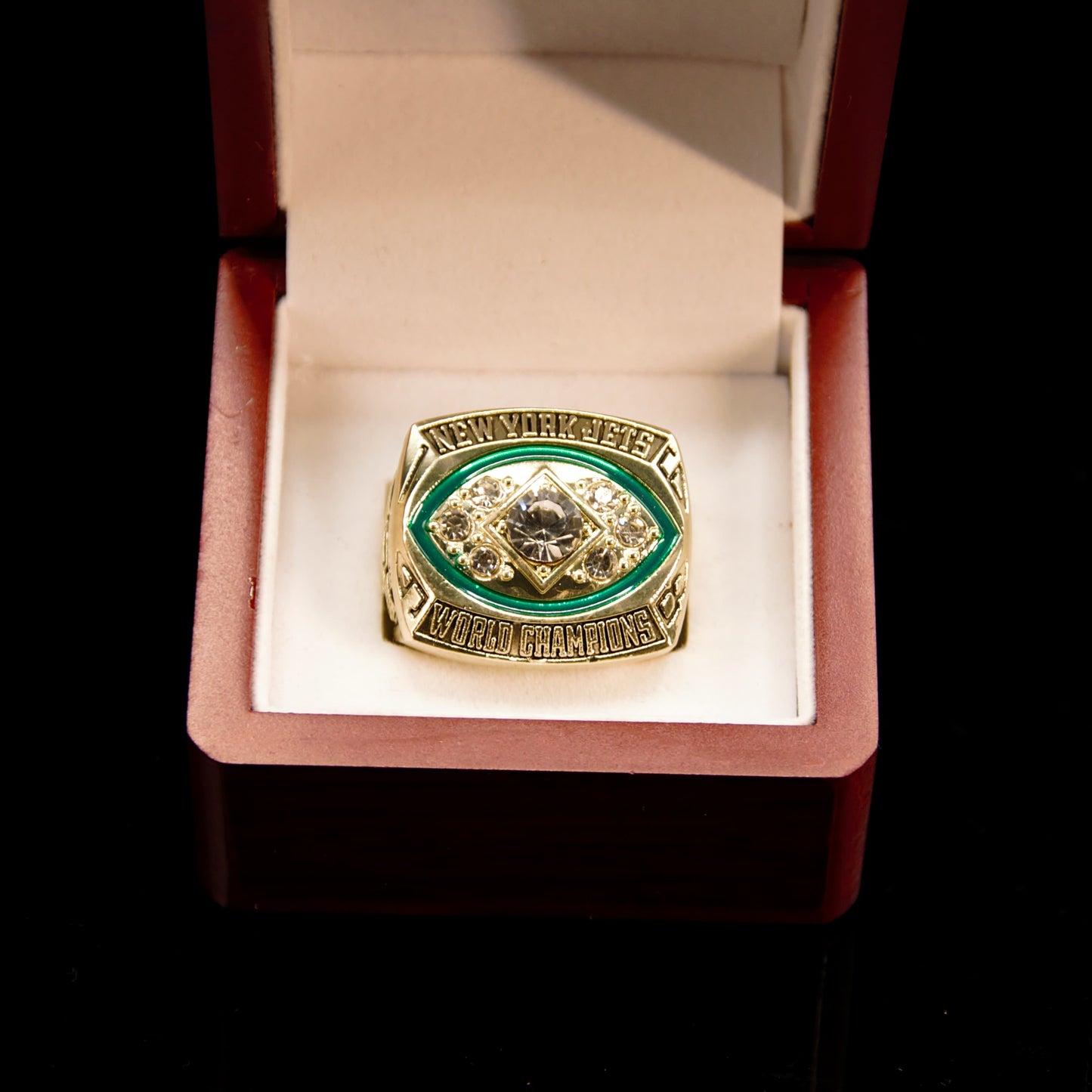 1968 NFL New York Jets Championship Replica Ring