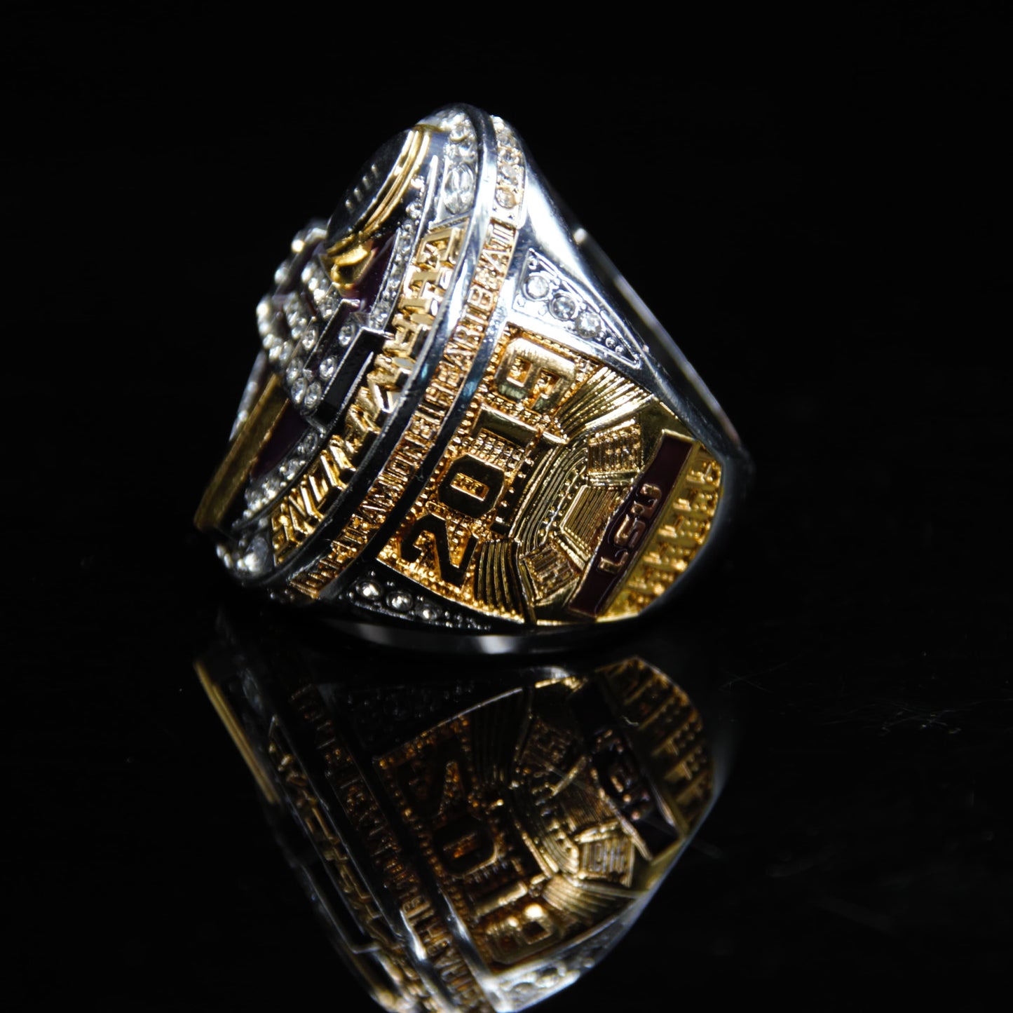 2019 NCAA LSU Tigers Louisiana State University Replica Championship Ring