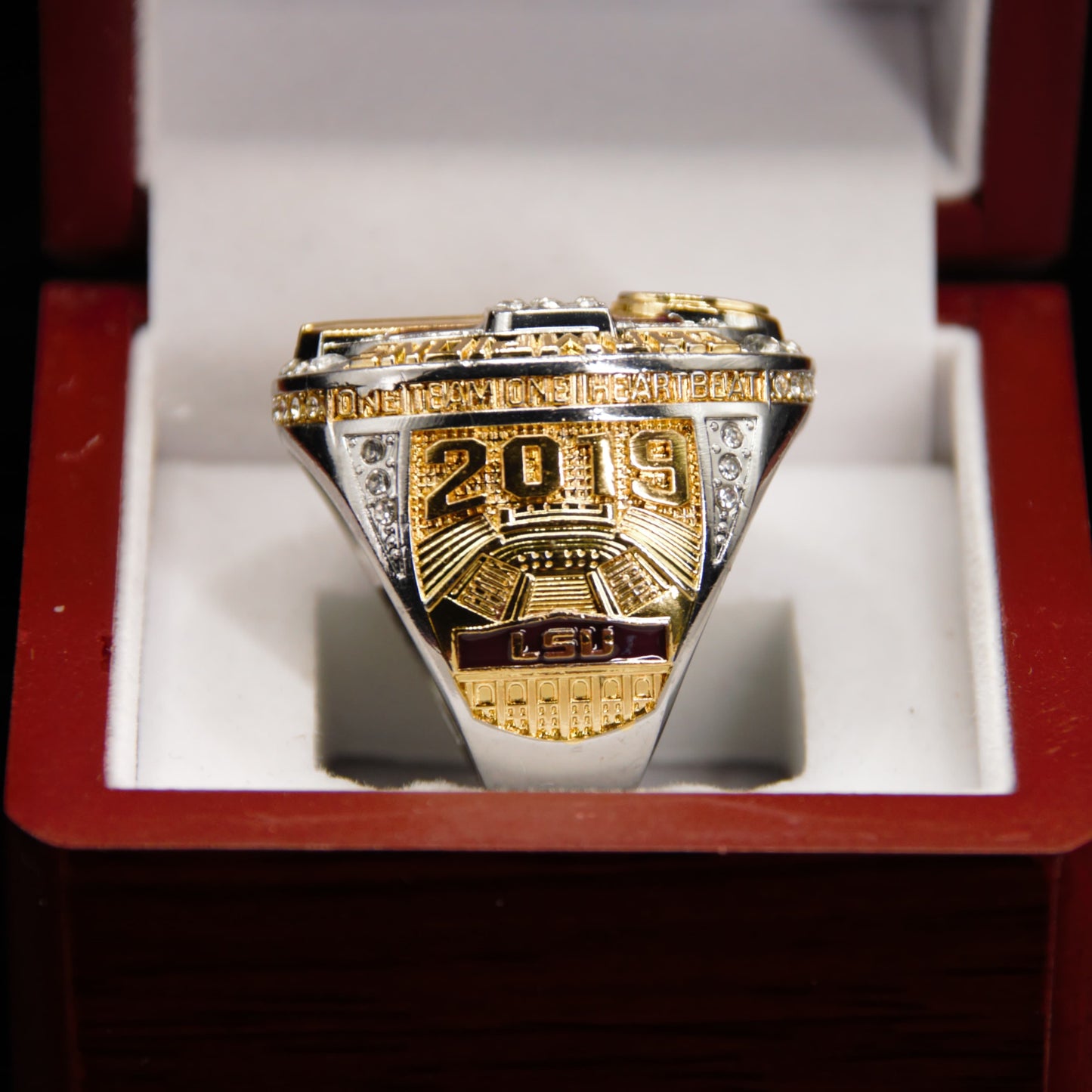 2019 NCAA LSU Tigers Louisiana State University Replica Championship Ring