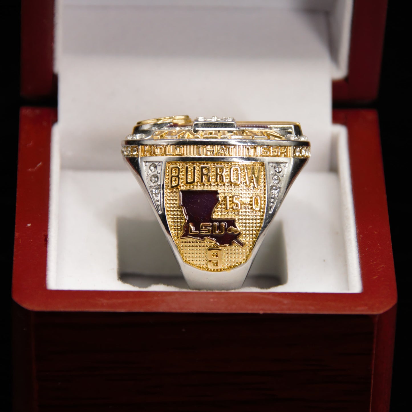 2019 NCAA LSU Tigers Louisiana State University Replica Championship Ring