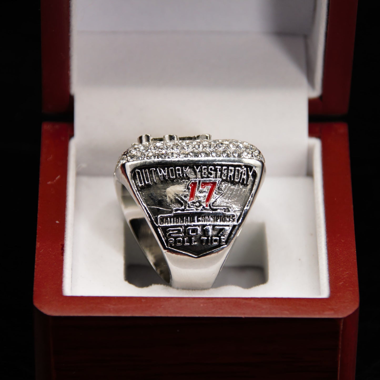 2017 NCAA Alabama Crimson Tide Team Replica Championship Ring