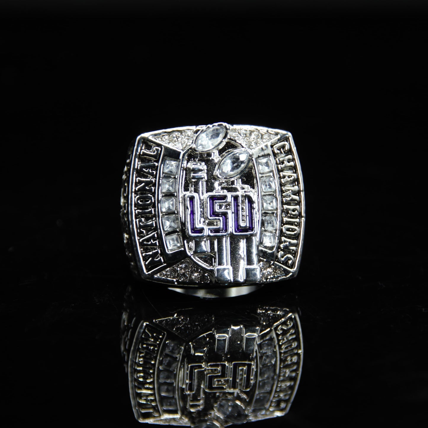 2007 NCAA LSU Louisiana State University Replica Championship Ring