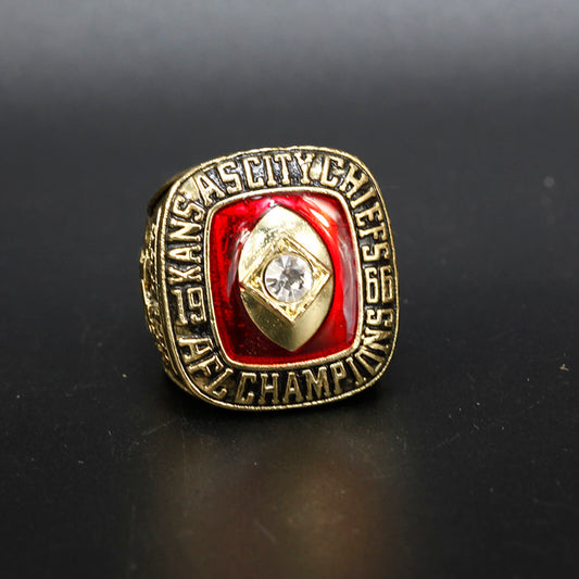 1966 NFL Kansas City Chiefs Championship Replica Ring