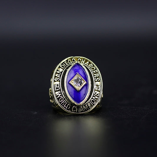 1963 NFL San Diego Chargers Championship Replica Ring