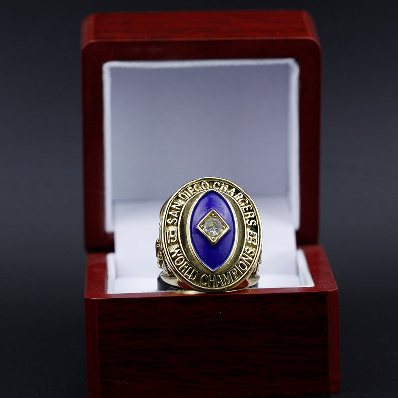 1963 NFL San Diego Chargers Championship Replica Ring