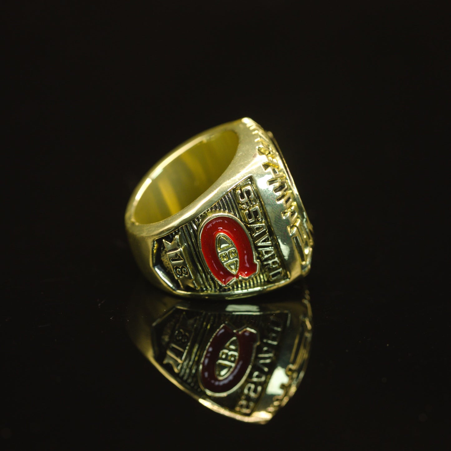 1986 NHL Montreal Canadiens Championship Replica Ring Savaro Edtion