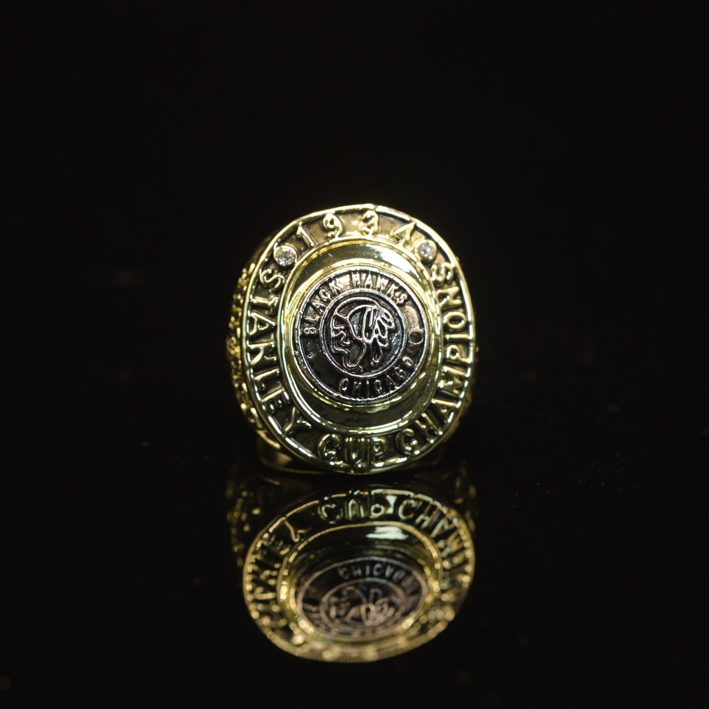 1934 NHL Chicago Blackhawks Championship Replica Ring