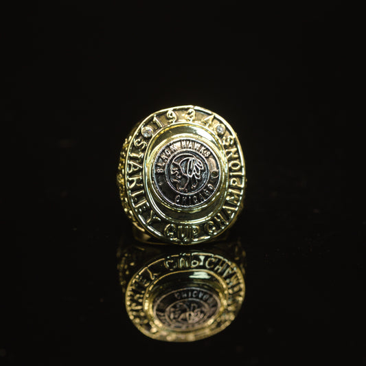 1934 NHL Chicago Blackhawks Championship Replica Ring