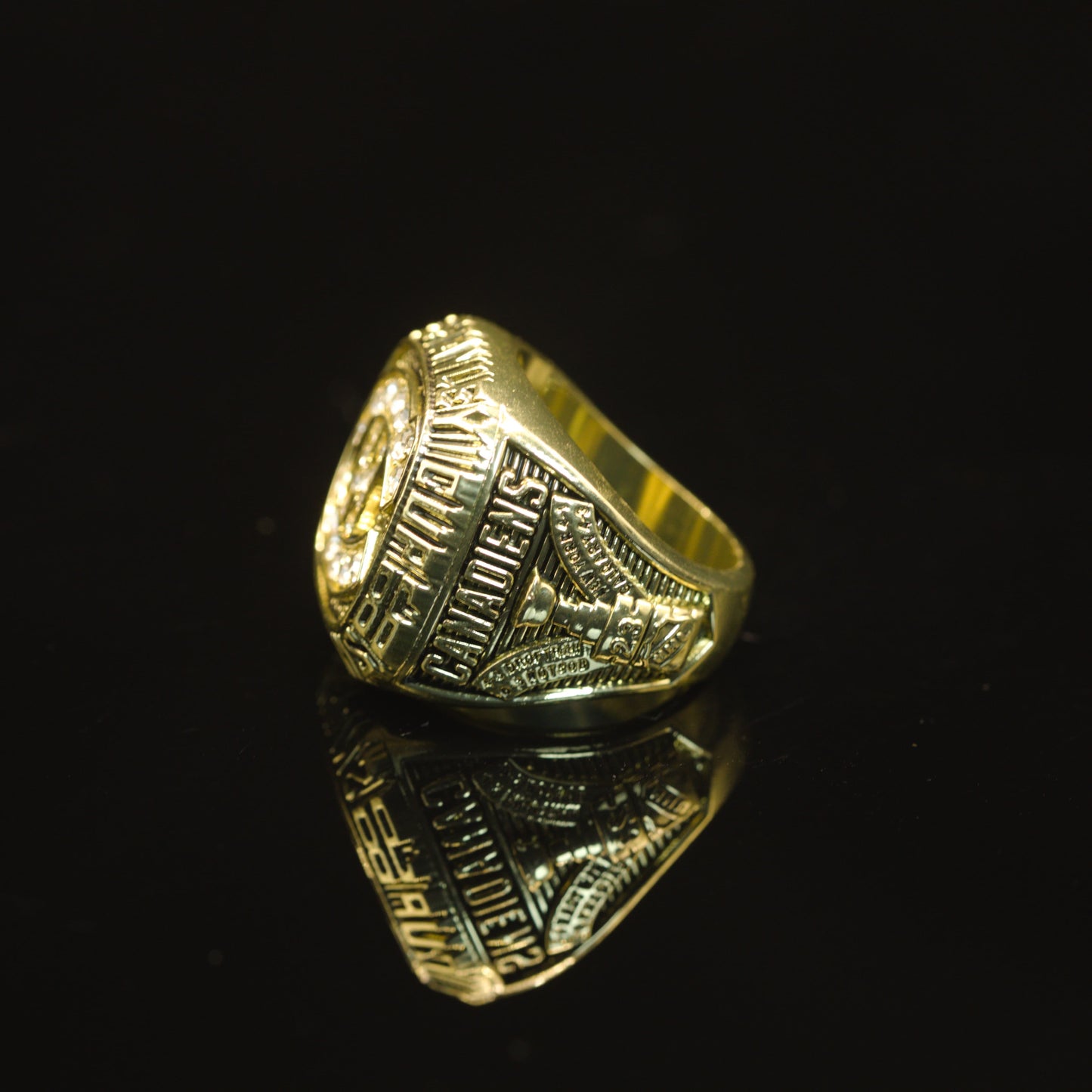 1986 NHL Montreal Canadiens Championship Replica Ring Roy Edtion