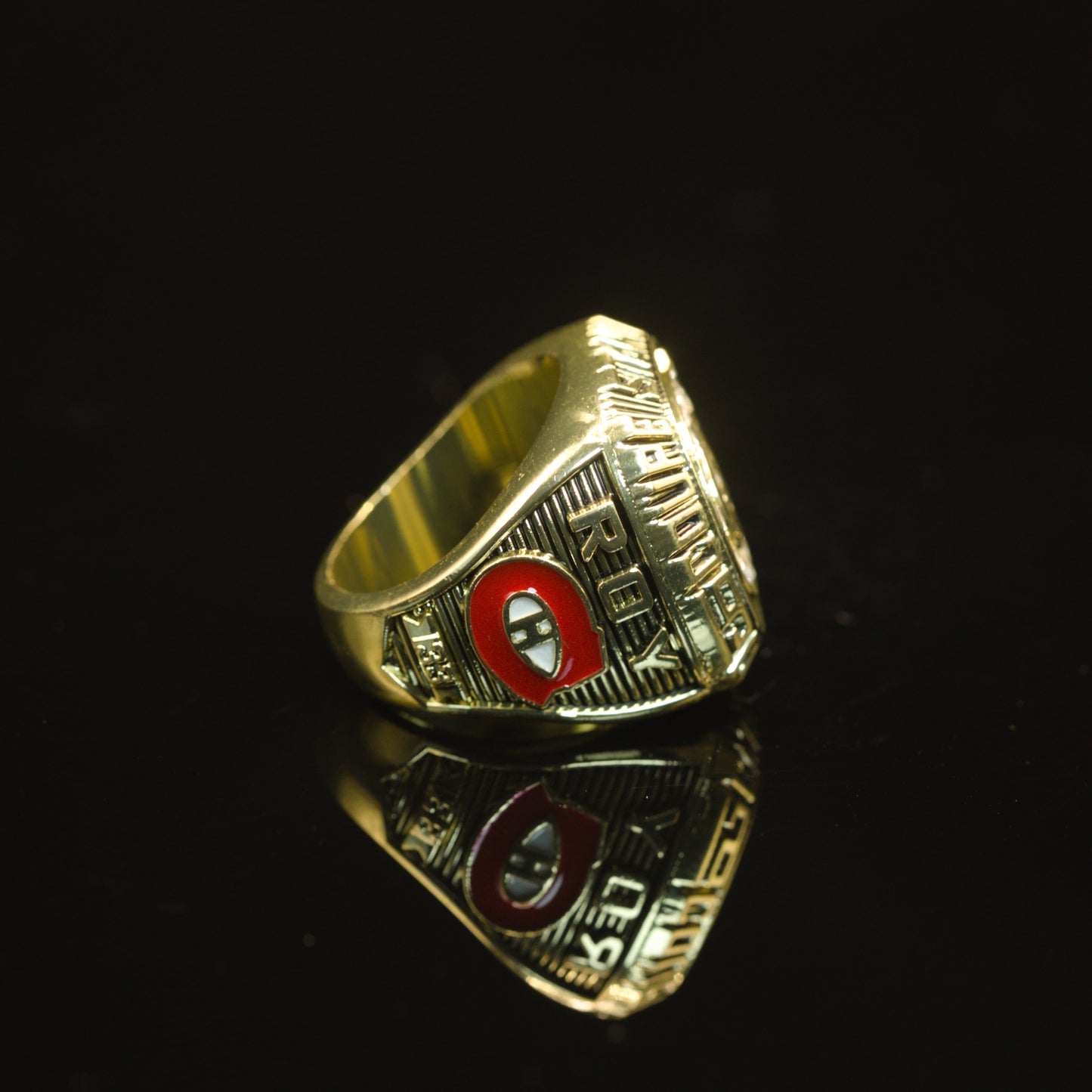 1986 NHL Montreal Canadiens Championship Replica Ring Roy Edtion