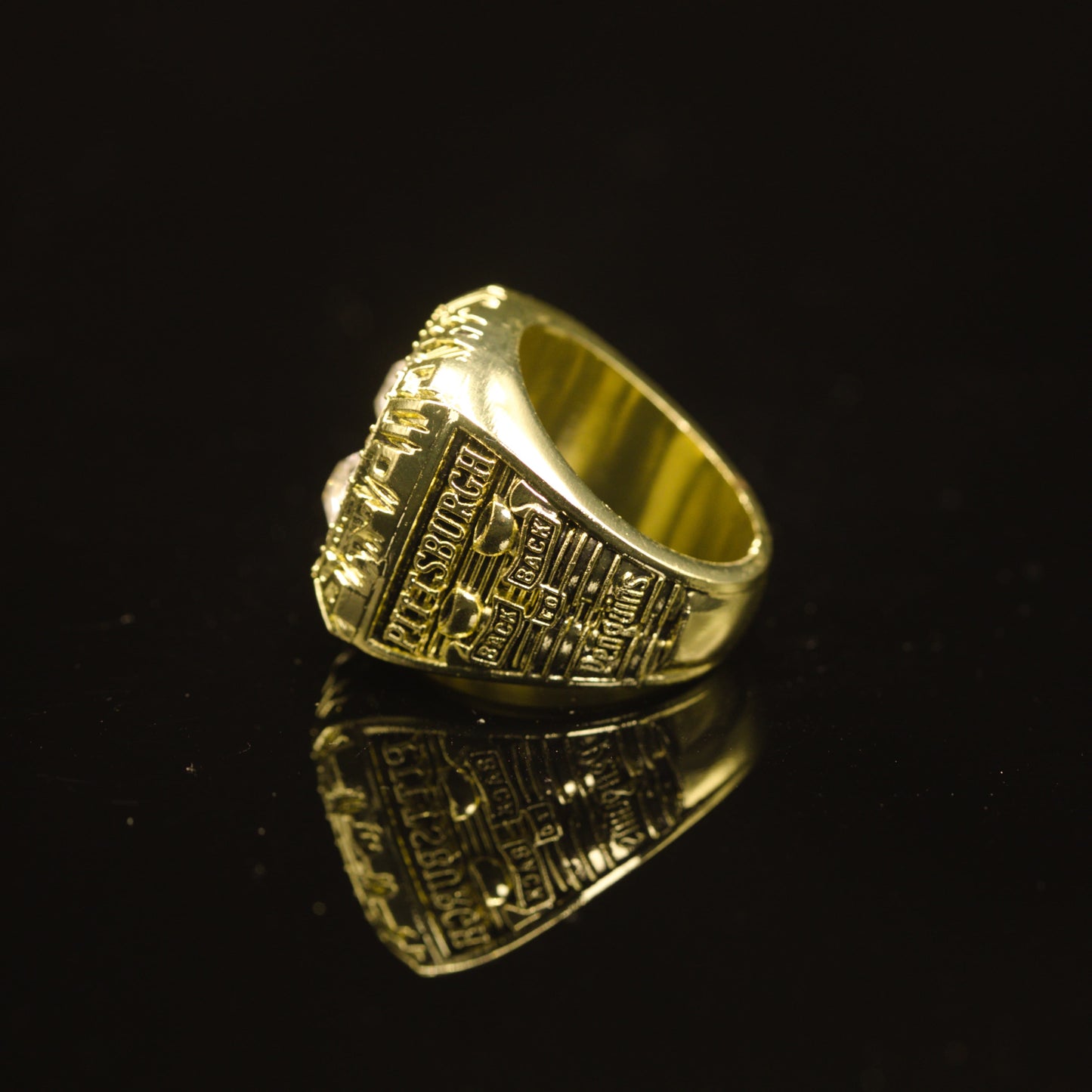 1992 NHL Pittsburgh Penguins Championship Replica Ring