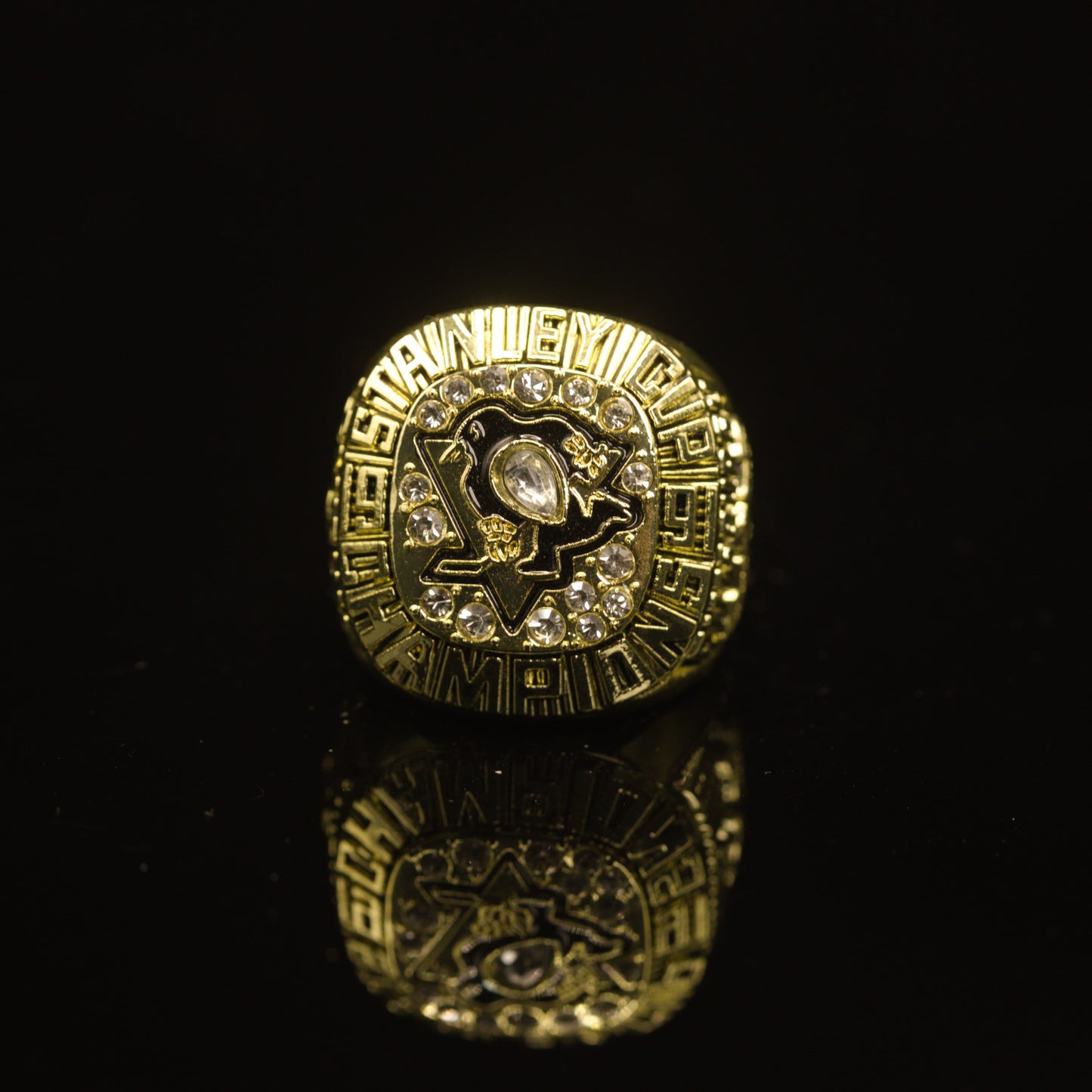 1991 NHL Pittsburgh Penguins Championship Replica Ring