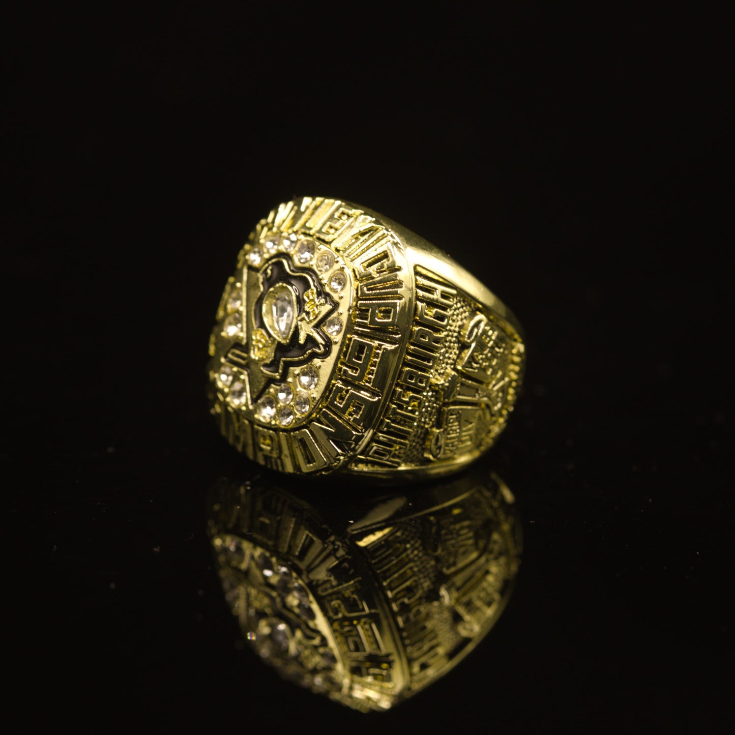 1991 NHL Pittsburgh Penguins Championship Replica Ring