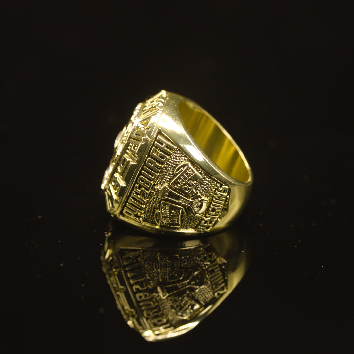 1991 NHL Pittsburgh Penguins Championship Replica Ring