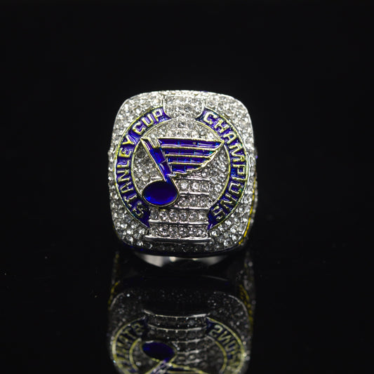 2019 NHL St. Louis Blues Championship Replica Ring